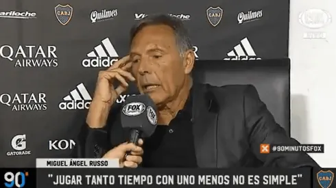 Russo: "Yo creo que la posición de Tevez es de 9"