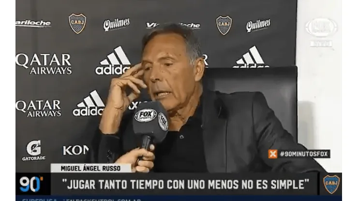 Russo: "Yo creo que la posición de Tevez es de 9"