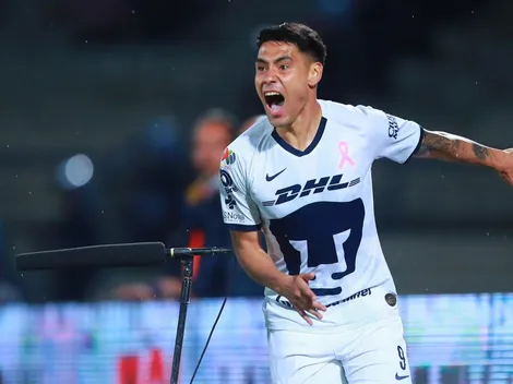 La afición de Pumas lamentó la salida de Felipe Mora