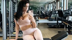 Georgina Rodríguez festejó los 26 en familia y con escotazo para la selfie