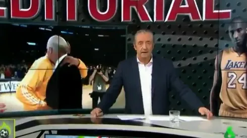 Emotivo editorial de El Chiringuito por la muerte de Kobe Bryant