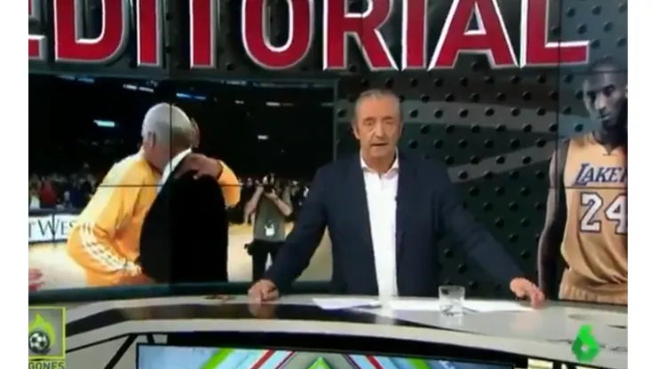 Emotivo editorial de El Chiringuito por la muerte de Kobe Bryant
