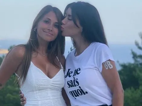 Anto Roccuzzo subió foto "empezando la semana" y la esposa de Fàbregas la apoyó en los comentarios