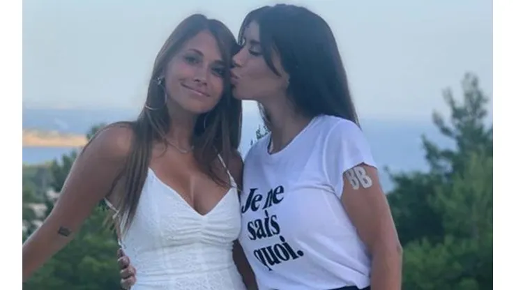 Anto Roccuzzo subió foto "empezando la semana" y la esposa de Fàbregas la apoyó en los comentarios