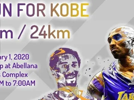 "Run for Kobe": el primer homenaje del running a Bryant