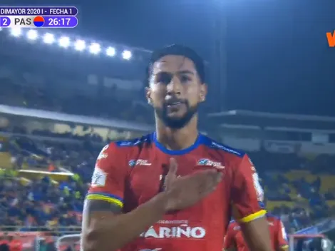 Grosero error de Bréiner Paz y Pasto ya gana 0-2 a Millos en la Liga BetPlay