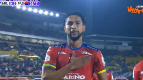 Así fue el segundo gol de Jeison Medina para el 0-2 del Pasto sobre Millonarios en Bogotá.
