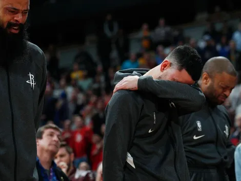 Vídeo: el momento en que jugadores se enteraron de la muerte de Kobe