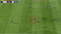 ¿Fue falta? Izquierdoz se fue expulsado por doble amarilla