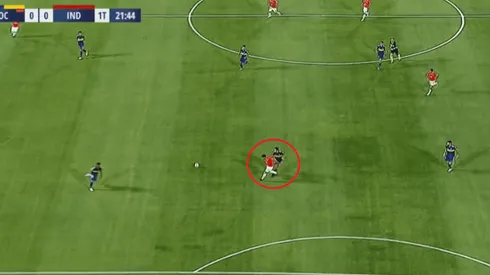 ¿Fue falta? Izquierdoz se fue expulsado por doble amarilla