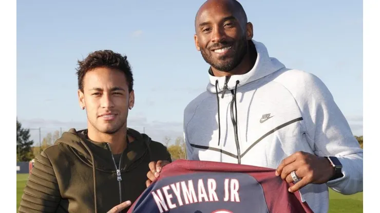 Neymar hizo una publicación por la muerte de Kobe Bryant