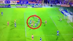 Así fue el gol del Deportivo Pasto en el duelo contra Millonarios.