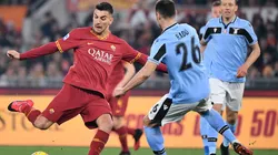 Roma y Lazio empataron en un clásico que nos regaló el gol más extraño