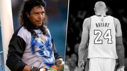 René Higuita y Kobe Bryant.