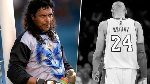 René Higuita y Kobe Bryant.