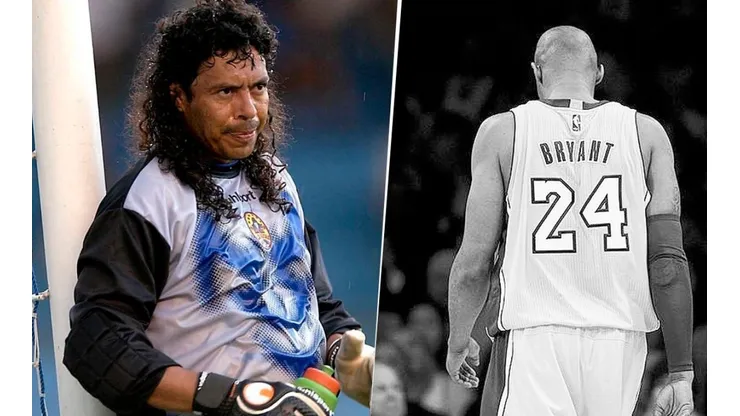 René Higuita y Kobe Bryant.