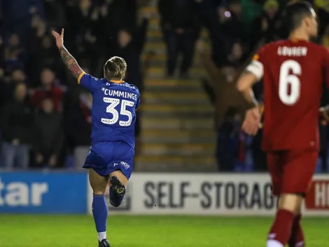 El humilde Shrewsbury mandó al Liverpool a un replay