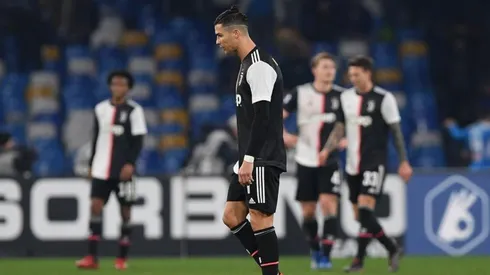 MALA NOCHE. Cristiano Ronaldo marcó pero no pudo evitar la derrota de Juventus (Foto: Getty).