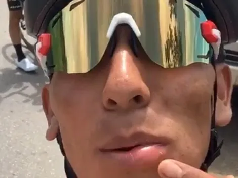 Ni una picadura de abeja puede parar al gran Nairo Quintana