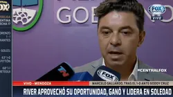 Gallardo: "Ganamos un partido importante, de esos que definen torneos"