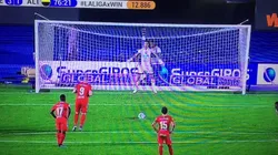 Así fue el segundo gol de Michael Rangel en el duelo entre América y Alianza Petrolera.