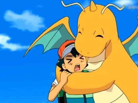 ¡Épico momento! Ash captura un Dragonite en el anime de Pokémon
