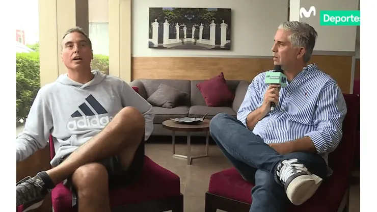Del Solar habló con Diego Rebagliati en Movistar Deportes.