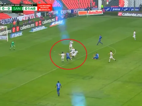 Cruz Azul ya gana al minuto