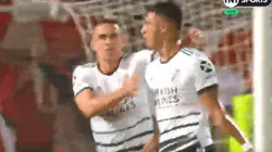 No marcó nadie: Matías Suárez cabeceó y puso el 1-0 para River