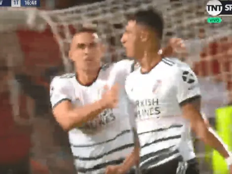 No marcó nadie: Matías Suárez cabeceó y puso el 1-0 para River