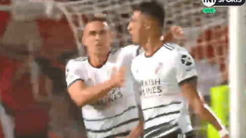 No marcó nadie: Matías Suárez cabeceó y puso el 1-0 para River