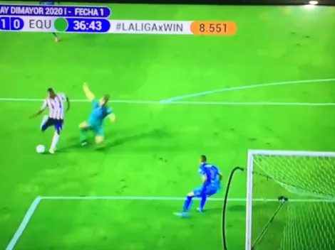 Debut soñado: así fue el primer gol de Miguel Borja en la Liga BetPlay I-2020