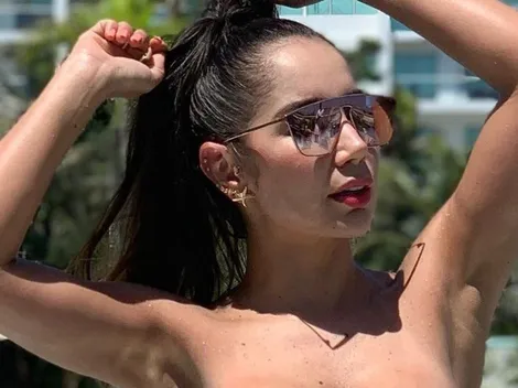 Juzguen ustedes: así se ve Paola Jara sin una gota de maquillaje y despeinada