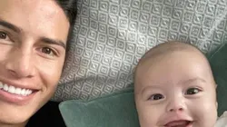 A James le sonríe la vida con Samuel y con el Real Madrid