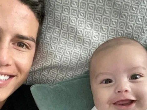 A James le sonríe la vida con Samuel y con el Real Madrid