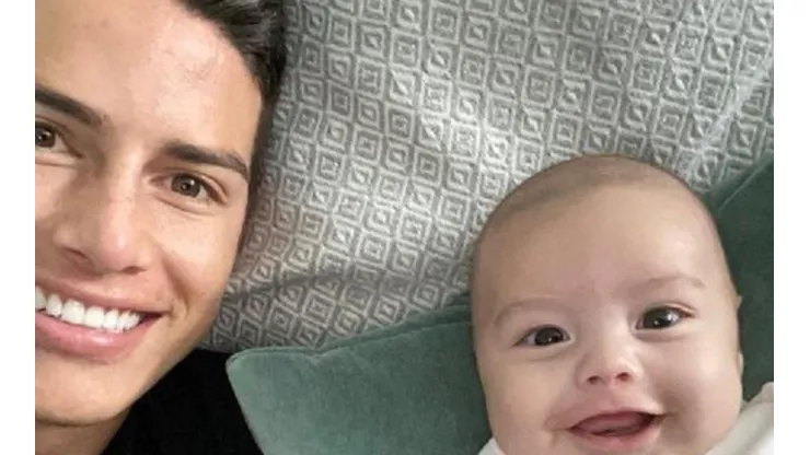 A James le sonríe la vida con Samuel y con el Real Madrid