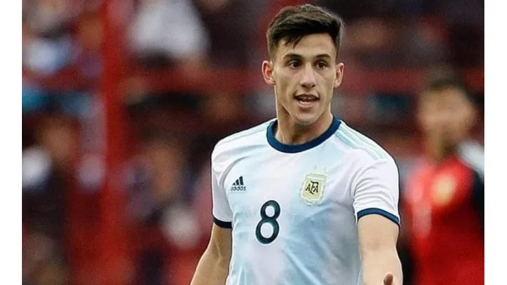 Capaldo subió foto de su gol con la selección y un compañero de Boca lo felicitó: "Bien ahí, hermano"