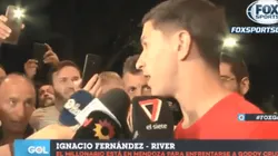 Nacho Fernández firmó hasta 2023 pero no descartó irse en junio de River