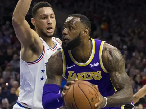 Qué canal transmite Los Angeles Lakers vs. Philadelphia 76ers por la NBA
