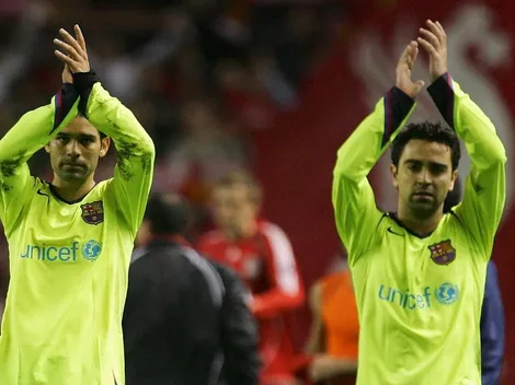 El gracioso saludo de cumpleaños de Rafa Márquez a Xavi