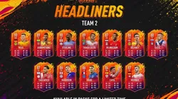 Headliners Equipo 2 ya disponible en el Ultimate Team del FIFA 20