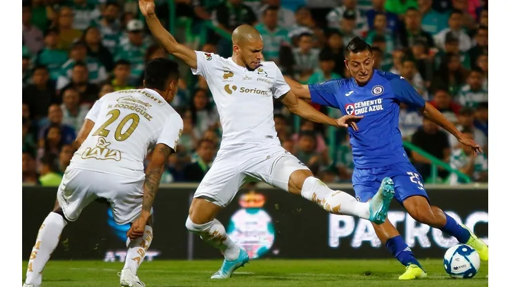 Cruz Azul vs. Santos Laguna (Foto: Jam Media)