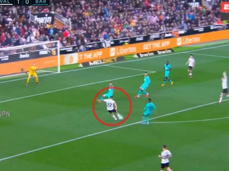 Maxi Gómez dejó parado a Ter Stegen y puso el 2 a 0 para el Valencia