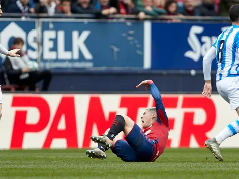 Fuerza: el tuit del Chimy Ávila después de romperse los ligamentos