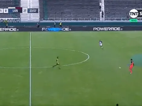 Infartó a más de uno: Rossi salió jugando como Gatti con Lanús