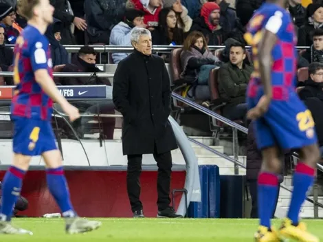 Quique Setién le dijo que buscara equipo y ahora se iría del Barcelona