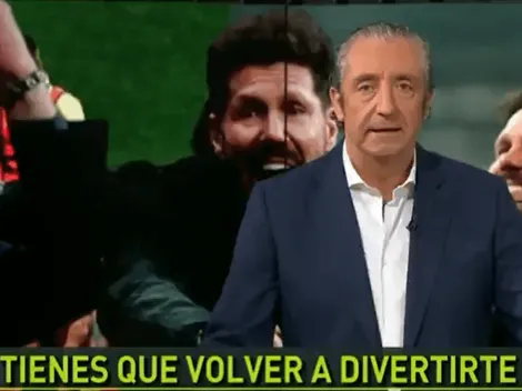 De Pedrerol a Simeone: "Cholo, a lo mejor tienes que decir adiós a tu Atleti"