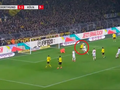 Animal: Haaland tardó 14 minutos en meter su primer gol como local en el Dortmund