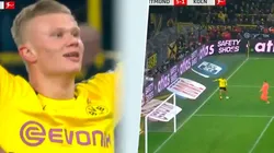 ¡Está totalmente loco! ¡Haaland entró y marcó dos goles en diez minutos!