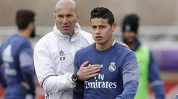Las cinco razones de James para no rendirse con Zidane
